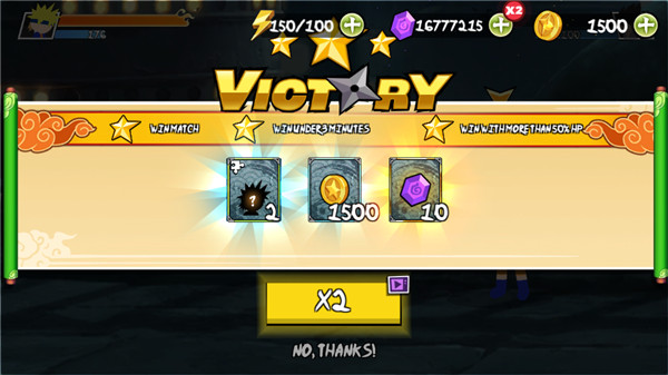 火柴人忍者大战内置功能菜单MOD版