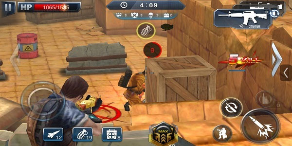 火线冲突无限金币无限钻石pojie版