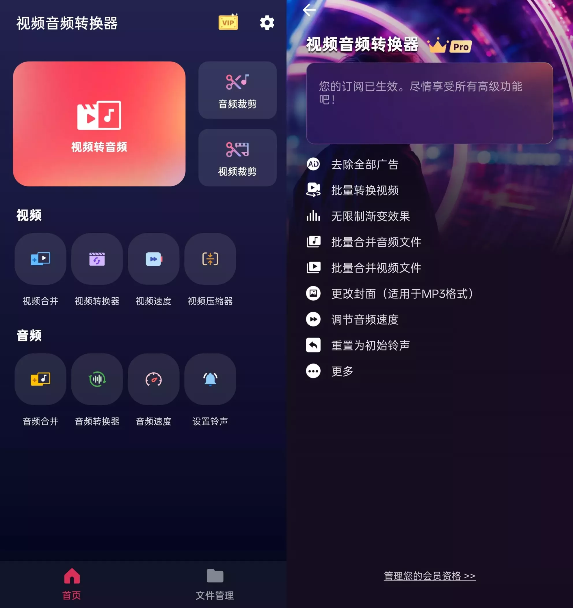 视频音频转换器